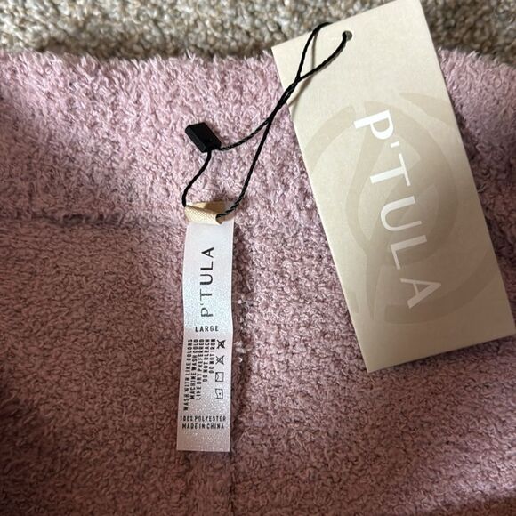 P'tula Plush Shorts pretty pink. NWT size L - Picture 2 of 5